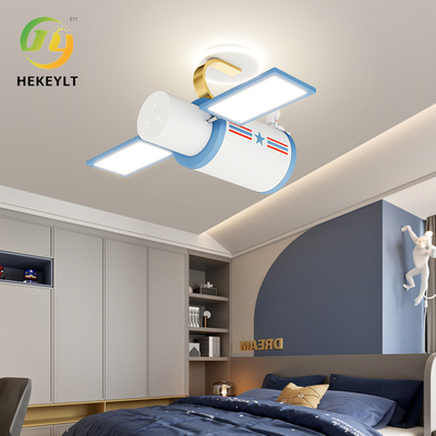 การ์ตูนเครื่องบิน ห้องเด็ก ไฟเพดานฉลาด สเปคตรเต็ม LED ป้องกันตา ไฟห้องนอน