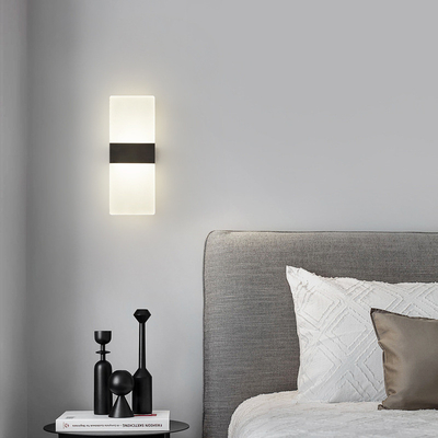 โมเดิร์น ซัปปิล สี่เหลี่ยม LED แสงกําแพงโปร่งใส ห้องนอน ห้องนั่งเล่น ร้านอาหาร โรงแรม