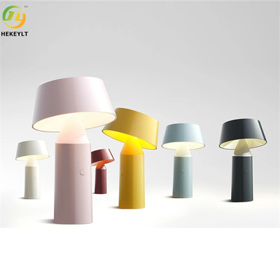 โคมไฟตั้งโต๊ะ LED ร่ม Shade สีสันสดใส Macaroon Series Simple