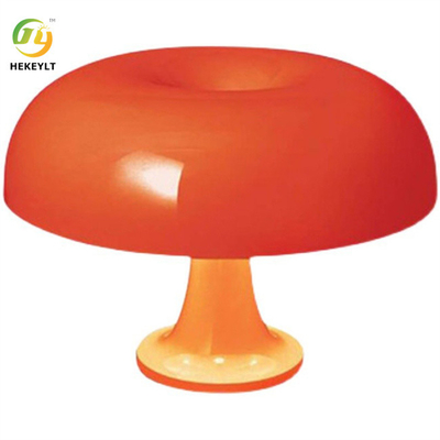 โคมไฟตั้งโต๊ะรูปเห็ด 5 โวลท์ Usb และพลาสติก E14 สีส้มขาวมิลค์กี้