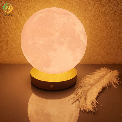 โคมไฟพระจันทร์ พระจันทร์หมุน นอน พระจันทร์ดวงเล็ก ไฟกลางคืน ห้องนอน โต๊ะทำงาน โคมไฟแบบชาร์จไฟได้ โคมไฟข้างเตียง