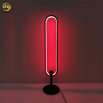 โคมไฟตั้งโต๊ะ led เรียบง่ายตกแต่งบุคลิกภาพสร้างสรรค์บรรยากาศโคมไฟตกแต่งโคมไฟข้างเตียง RGB ไฟกลางคืนขนาดเล็ก